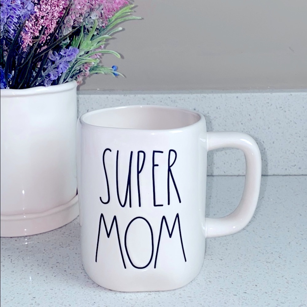 ❗️RAE DUNN SUPER MOM MODERN FARMHOUSE COFFEE TEA MUG